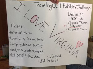 2020 Quilt Challenge rules